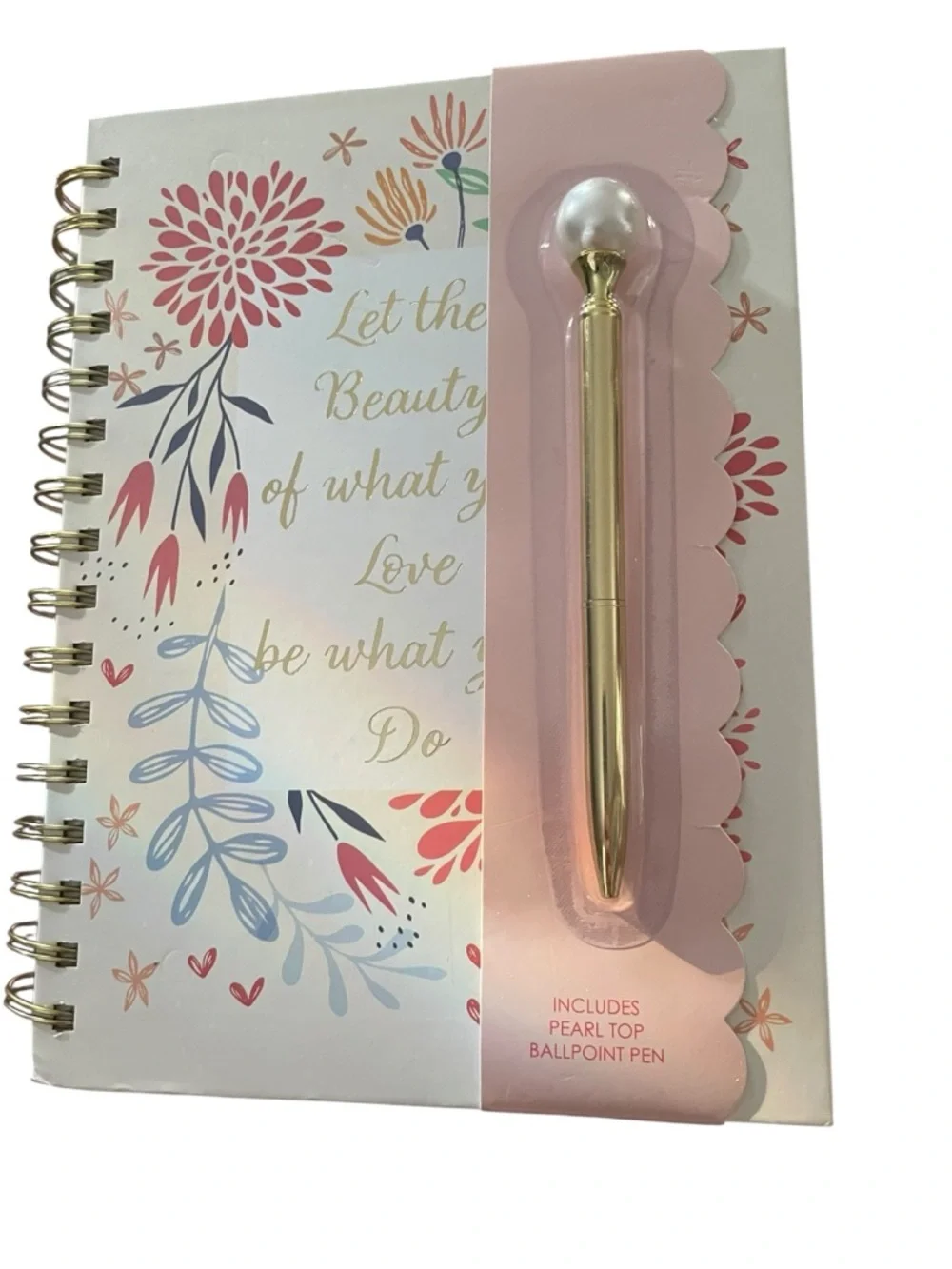 Floral Notebook with Pen NWT - Picture 1 of 5